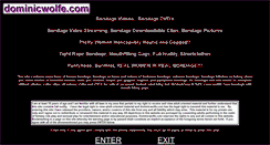 Desktop Screenshot of dominicwolfe.com